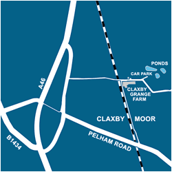 Map of Claxby Fishery